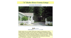 Desktop Screenshot of harborhousecottages.com